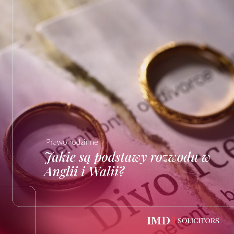 Jakie są podstawy rozwodu w Anglii i Walii?