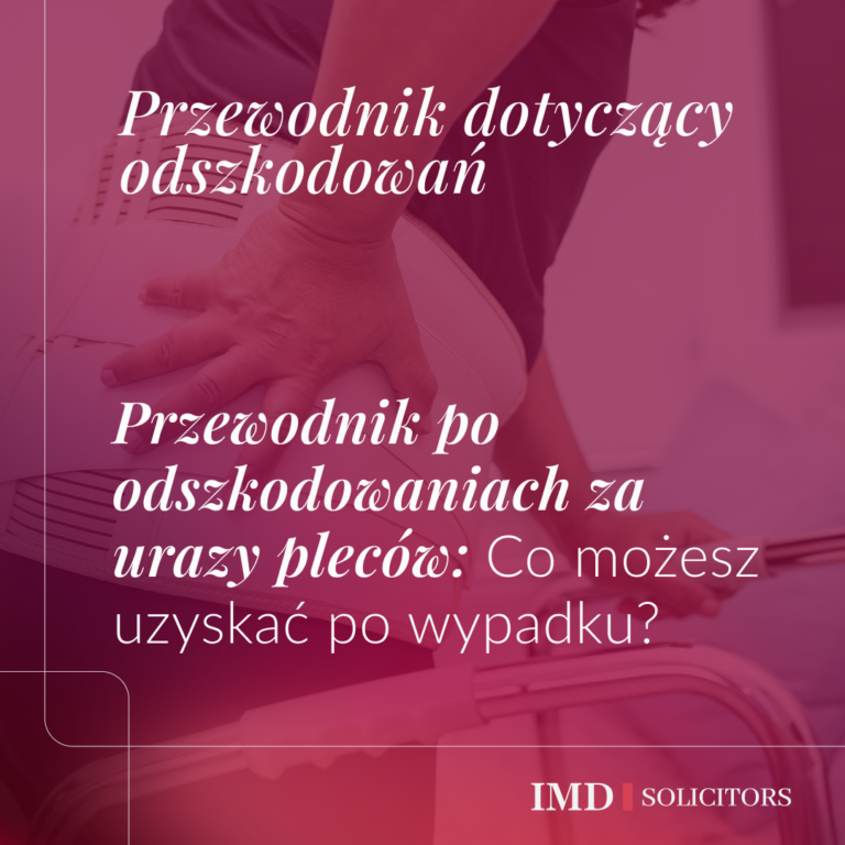 Przewodnik po odszkodowaniach za urazy pleców: Co możesz uzyskać po wypadku?